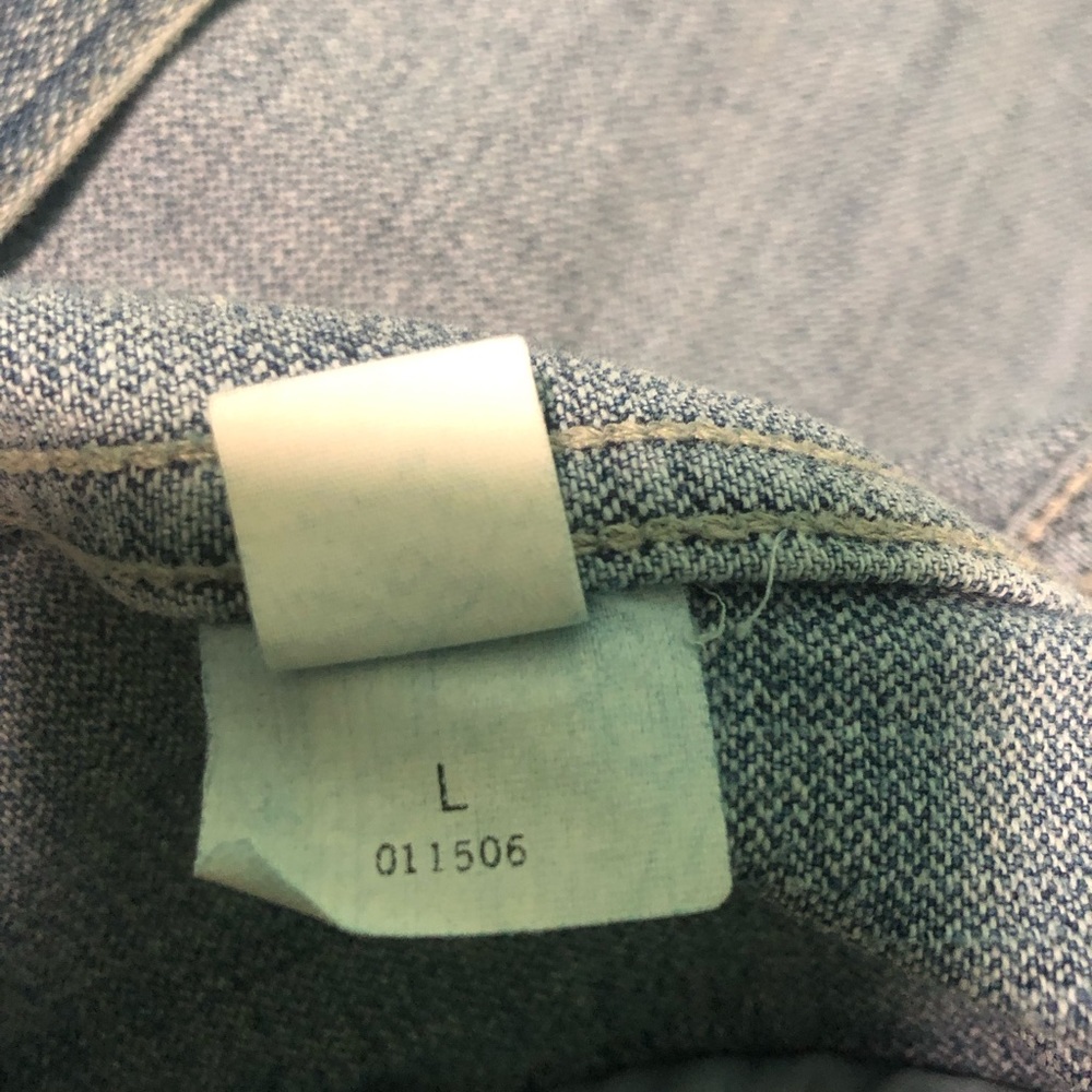 Express Jeans, jacket, size L 100% cotton - Picture 6 of 7